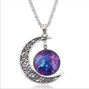 Moon Cabochon Necklace